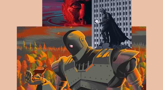 Design graphique : ABM Studio Apocalypse Now, The Iron Giant, The Dark Knight © Laurent Durieux 